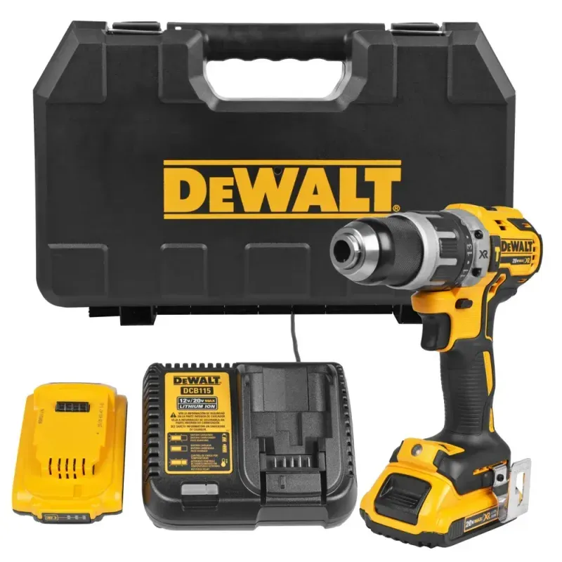 Furadeira-e-Parafusadeira-Bateria-1-2”-Dcd796d2-Dewalt-127V