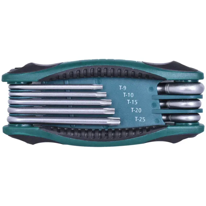 Jogo-De-Chaves-Torx-T9-a-T40-Com-Furo-Guia-Tipo-Canivete-ST09123SJ-Sata---8-Pecas