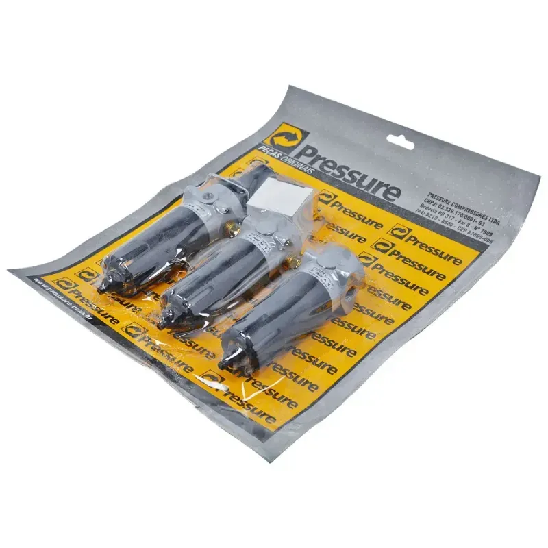 Filtro-Regulador-De-Ar-Odontologico-Triplo-Mini-1-4--Cj031-m-Pressure