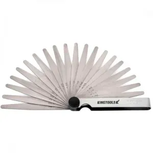 Calibradores De Folga 32 Lâminas Kingtools 0,03 a 1mm
