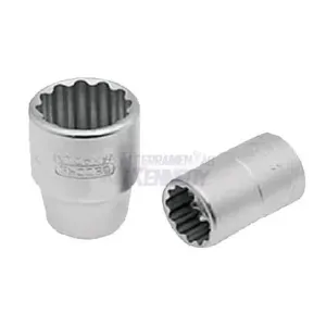 soquete estriado 26 mm encaixe 3/4 gedore 017004