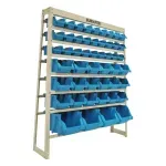 Estante-Gaveteiro-com-49-Gavetas-Azul-Bumafer