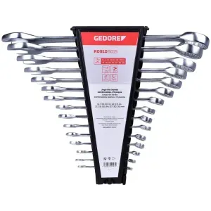 Jogo De Chaves Combinadas 6 a 32mm Gedore Red - 15 Peças