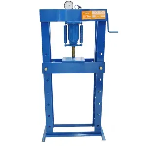 Prensa Hidráulica Azul P15ST 15T P15000 Bovenau