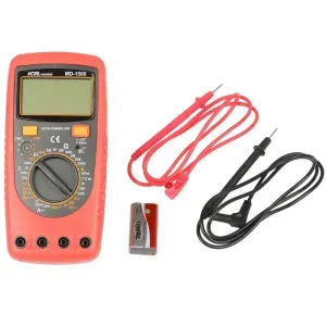 Multimetro Digital AC/DC MD-1500  10 Amperes Icel