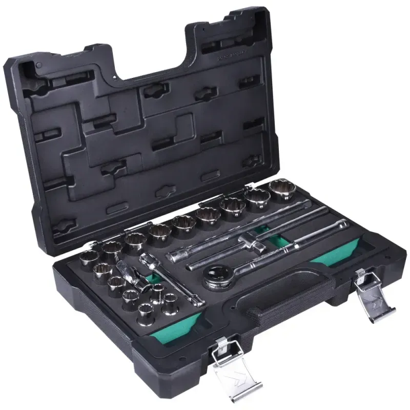 Jogo-Soquetes-Estriados-Cromo-Vanadio-1-2--20-Pcs-Belzer-Sata