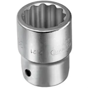 Soquete Estriado 75mm Encaixe 1" Gedore