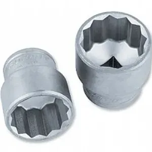 CHAVE SOQUETE ESTRIADO 24 MM ENCAIXE 1/2" GEDORE