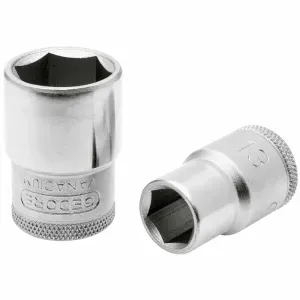 Chave Soquete 13 Mm Sextavado Encaixe De 1/2" Gedore