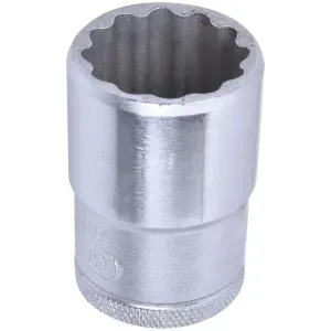 soquete estriado 3/4" encaixe 1/2 gedore 015060