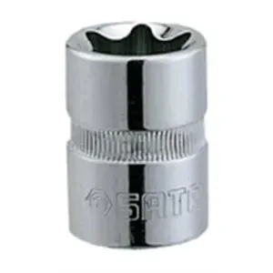 Soquete Torx E16 em Cromo Vanádio 1/2" Sata