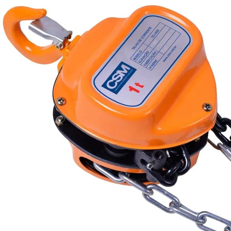 Talha-Manual-1-Toneladas-Corrente-Com-5-Metros-TC1000-CSM