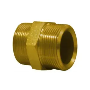 Niple Reto 1/4 x 1/4 Bicromada BSP Conelub