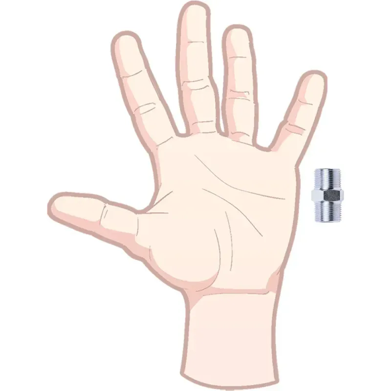 Niple-Reto-3-8--x-3-8--Bicromada-BSP-Conelub