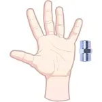 Niple-Reto-3-4-x-3-4-Bicromada-BSP-Conelub