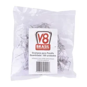Grampo Para Soldador De Para-choques 100 Peças V8 Brasil
