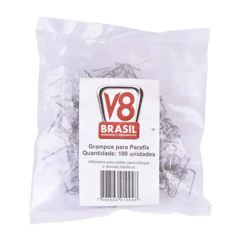 Grampo-Para-Soldador-De-Para-choques-100-Pecas-V8-Brasil