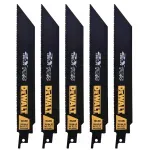 Lamina-de-Serra-Sabre-8--14-18DPP-Metal-com-5-Pecas-Dewalt