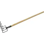 Forcado-Curvo-Com-4-Dentes-e-Cabo-reto-Collins