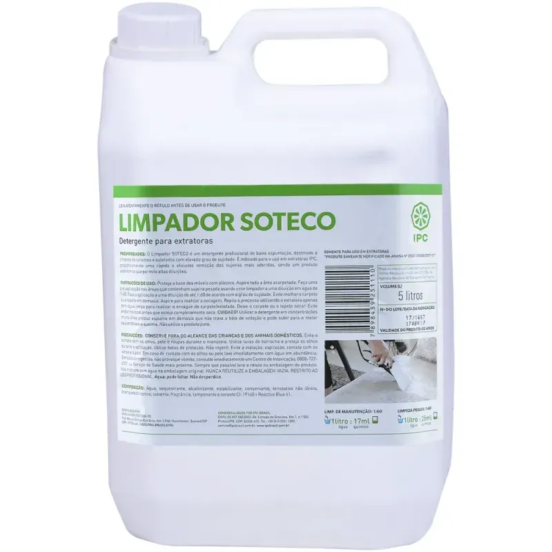 Detergente-Limpador-para-Extratoras-5L-IPC-Soteco