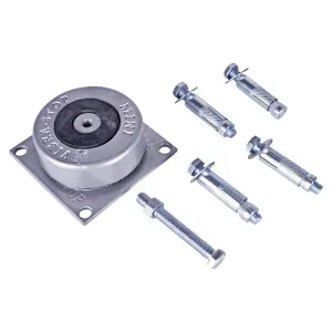 Amortecedor de Impacto Mini com Chapa 3/8" 500 kg Vibra Stop