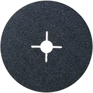 Disco De Lixa Em Fibra 7" (180mm) G36 Azul Best For Metal Bosch