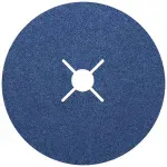 Disco-De-Lixa-Em-Fibra-7---180mm--G60-Azul-Best-For-Metal-Bosch