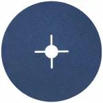 Disco-De-Lixa-Em-Fibra-7---180mm--G100-Azul-Best-For-Metal-Bosch