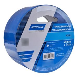 Fita Adesiva De Demarcação Azul 48mmx14m Norton