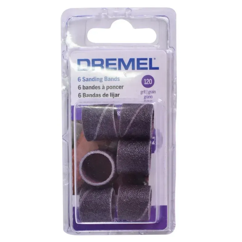 Lixa-Tipo-Roda-1-2--Grao-120-modelo-432-Dremel---6-Unidades
