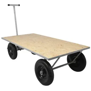 Carro Plataforma Madeira 600Kg Worker