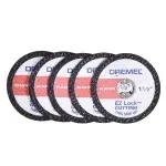 Kit-Discos-Corte-De-Plastico-5-Pecas-38MM-Ez-Lock-Dremel