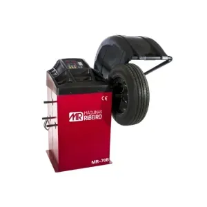 Balanceadora de Rodas 10"a 24" MR70B MR Ribeiro