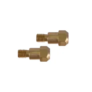 Porta Bico 2 Peças M6x28mm Para Tocha Weld Vision