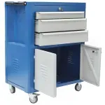 Carro-para-Ferramentas-C063-Gavetas-e-2-Portas-Azul-Fercar