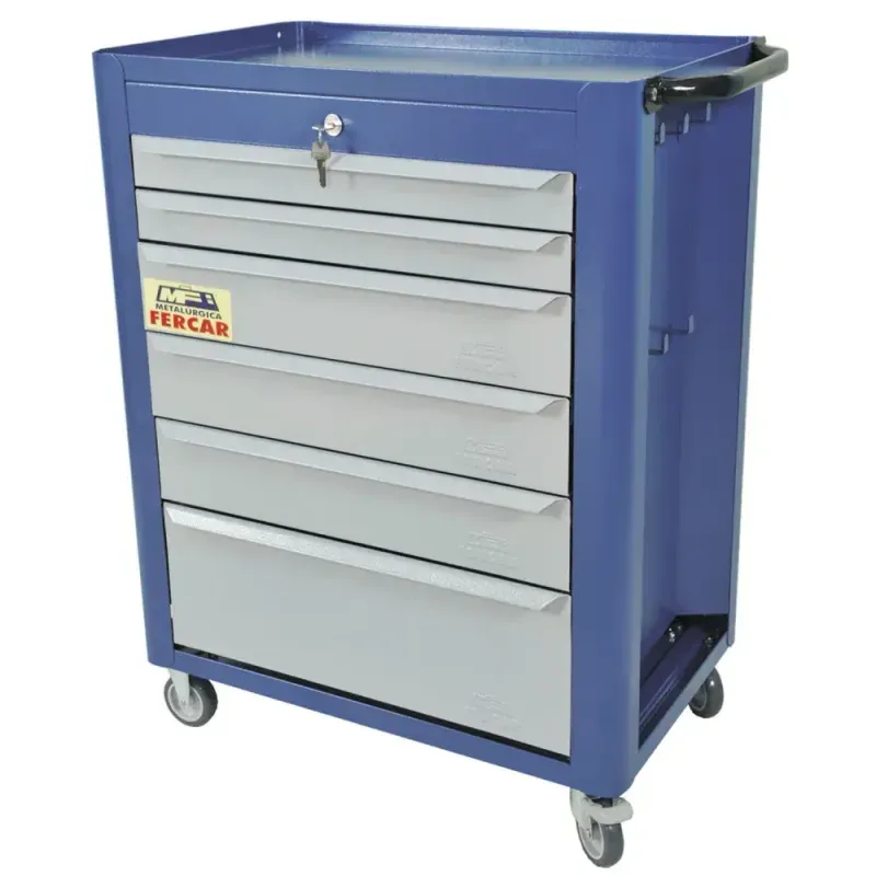 Carrinho-de-Ferramentas-Fechado-Azul-com-6-Gavetas-120Kg-Fercar