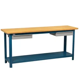 Bancada Aberta Soldada 200x60x92cm Com Tampo 202CD Fercar