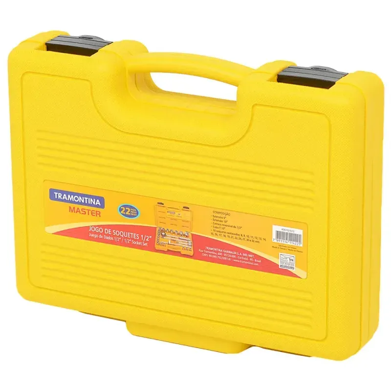Jogo-De-Soquete-8-A-32-MM-1-2--Sextavado-22-Pecas-Tramontina-Master