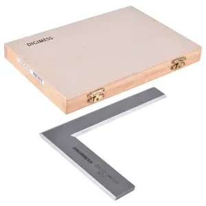 Esquadro Precisão Com Fio Classe 0 200x130mm 170010 Digimess