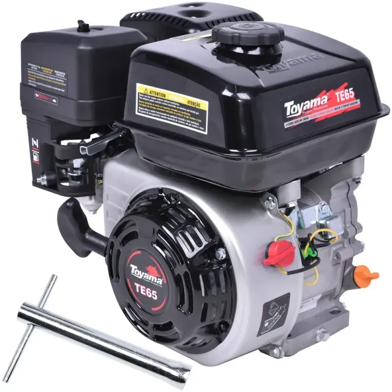 Motor-a-Gasolina-65HP-196CC-Refrigerado-a-Ar-TE65-Toyama