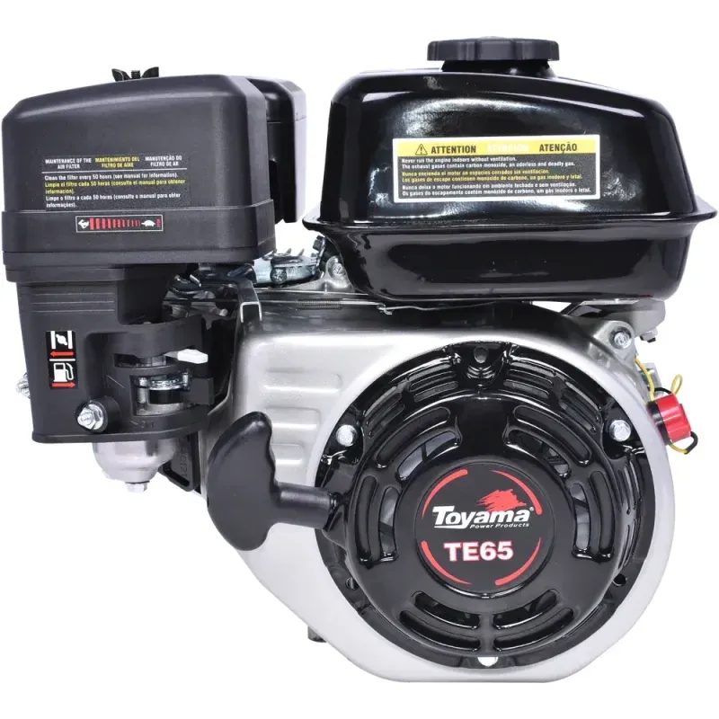Motor-a-Gasolina-65HP-196CC-Refrigerado-a-Ar-TE65-Toyama