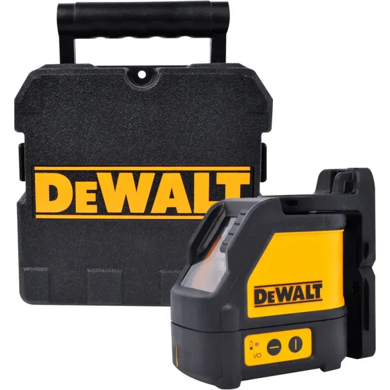 Nivel-a-Laser-Vermelho-Horizontal-e-Vertical-DW088K-15m-Dewalt