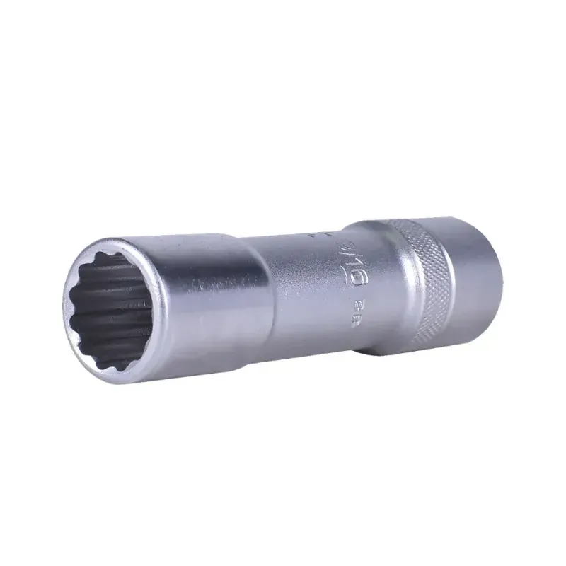 Soquete-Estriado-Longo-9-16--Encaixe-1-2--D19L-9-16-Gedore