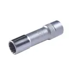 Soquete-Estriado-Longo-9-16--Encaixe-1-2--D19L-9-16-Gedore