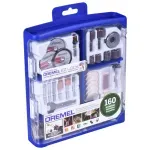 Kit-Para-Mini-Retifica-Para-Uso-Geral-710-Dremel---160-Pecas