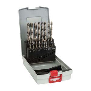 Jogo broca para metal HSS-G ProBox 1-10mm 19 peças Bosch