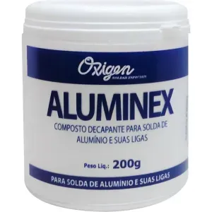 Fluxo para Solda Aluminex em Pó 200g Oxigen