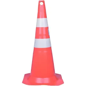 CONE SINALIZACAO PVC 75CM WORKER