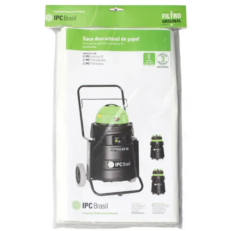 Filtro-Descartavel-50L-Para-Extratora-P150-IPC-Soteco---3-Pecas