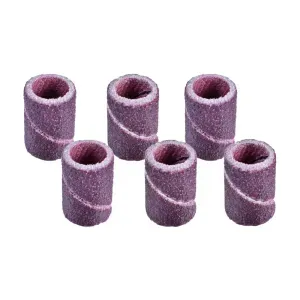 Jogo de Tubo de Lixa 1/4" 6 Peças Dremel